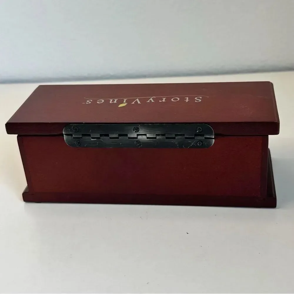 Story Vines Wood Jewelry‎ Box